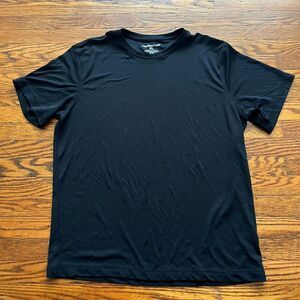 Bear Bottom Clothing Tech Tee Shirt Polyester Black Size XL Workout Gym Training